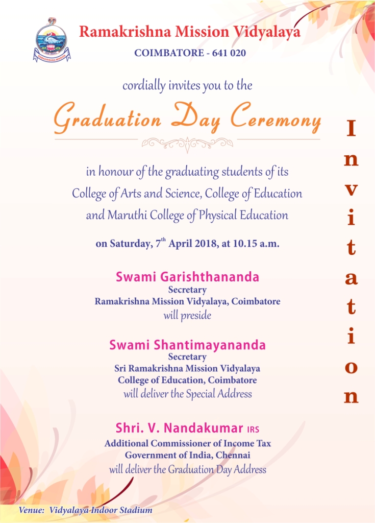 Colleges - Graduation Day - Invitation-1